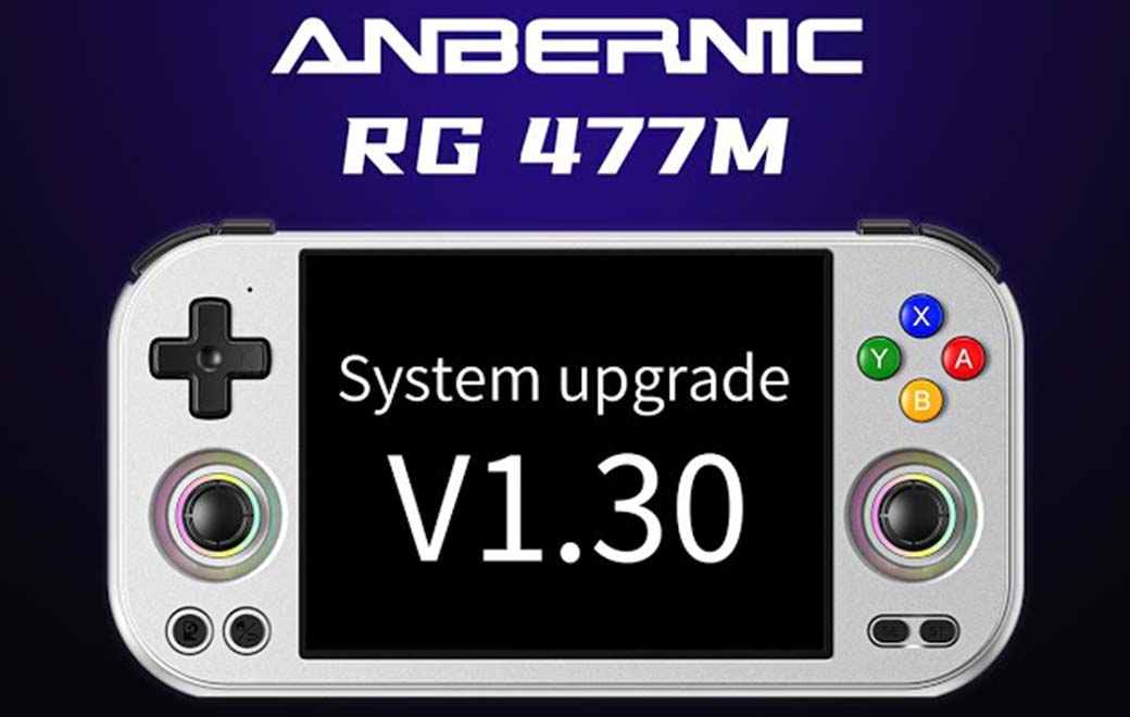🚀RG 477M システムアップデート V1.30 が OTA で配信開始！ – anbernic