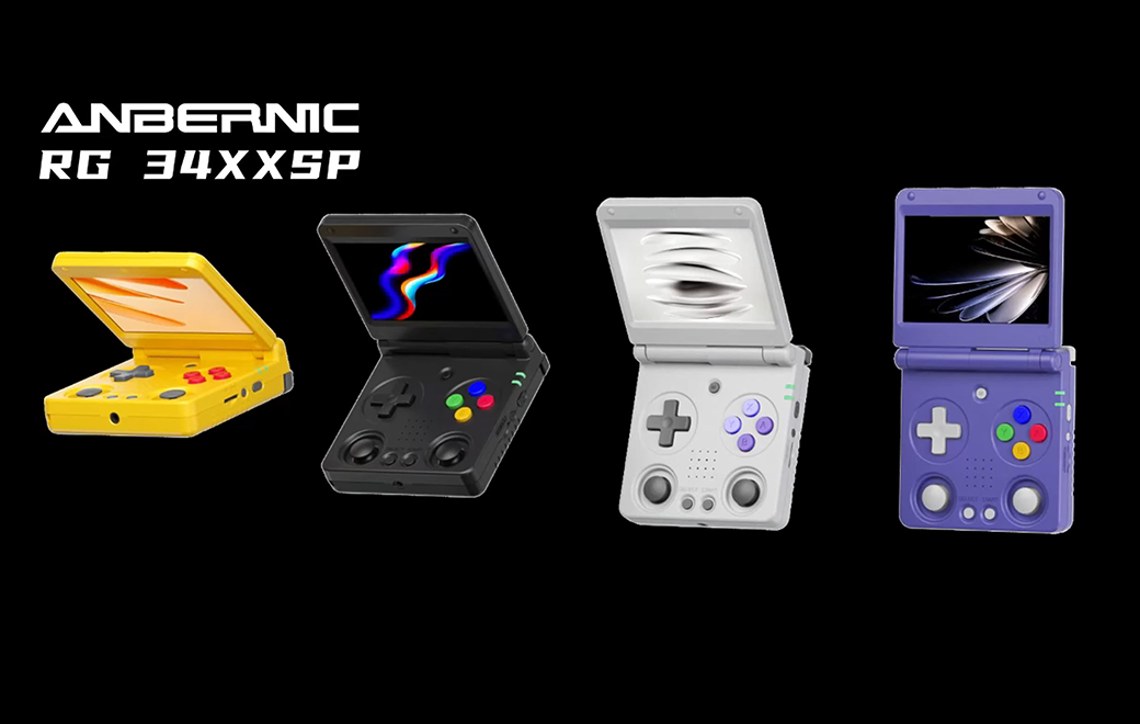 🎮ゲームオン！RG 34XXSP デビュー！ – anbernic