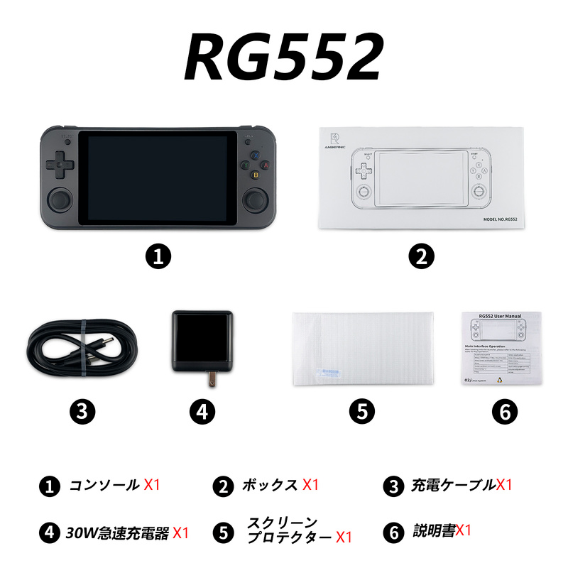 RG552(エミュレータ)(SDカード3つつき)