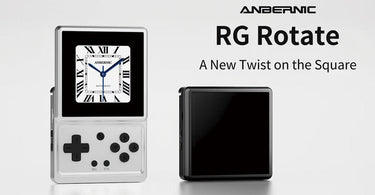 視界を回転させる：ANBERNIC RG Rotate Android 携帯ゲーム機、近日