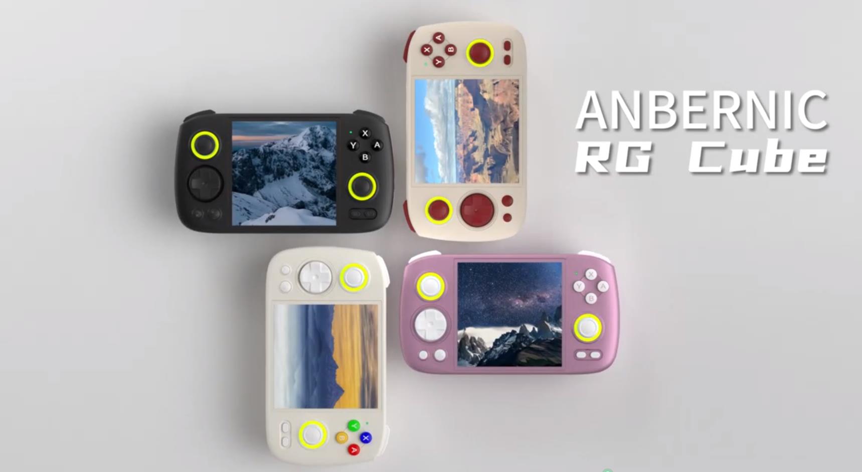 ゲームを始めよう！ANBERNIC 新製品RG Cubeが登場！ – anbernic