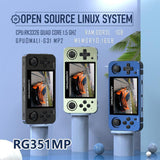 ANBERNIC  RG351MP　RK3326 ポータブルゲーム機 3.5インチ Open Source Linuxシステム 振動モーター 多種シミュレータ互換 N64対応
